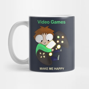 Video games make me happy Mug